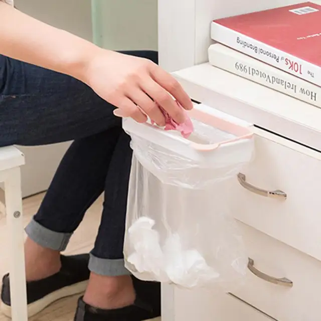 Best Price Plastic Garbage Bag Holder Rack Cabinet Cupboard Door Hanging Garbage Rubbish Bag Storage Trash Rack Kitchen Gadgets Best Price Plastic Garbage Bag Holder Rack Cabinet Cupboard Door Hanging Garbage Rubbish Bag Storage Trash Rack Kitchen Gadgets
