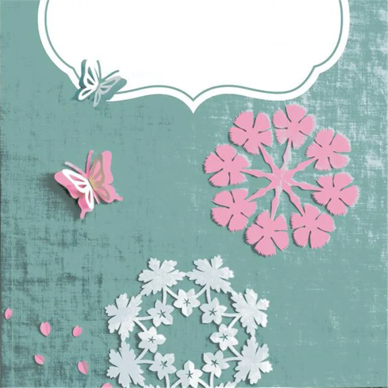 

GJCrafts Flower Metal Cutting Dies for Scrapbooking Die Cut Stitch Craft Dies Troqueles New Die for 2019 Stencil