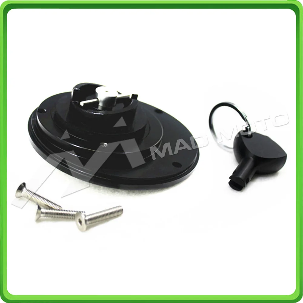 MAD MOTO CNC  Fule CapGas Tank Caps For Yamaha YZF R1 R6 FZ8 MT-03 MT-09 FZ1  FZ1 FAZER FZ6  FZ6 FAZER  XJR 1300 BLACK Color 07