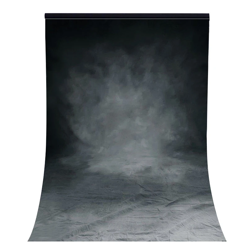 1pc 5X7ft Vinyl Photography Background Computer Printing Black Grey Photography Backdrops for Photo Studio Mayitr