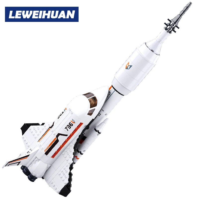 

Space Base Interstellar Rocket Building Blocks DIY Educational Blocks Bricks Toys for Children Gift Compatible Legoes Friends