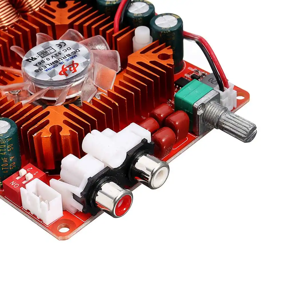 CLAITE двухканальной 2*160 W TDA7498E BTL Мощность аудио цифровой стереоусилитель доска