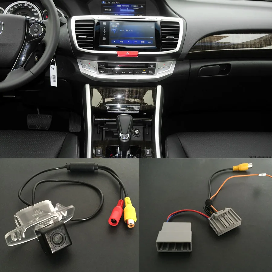 Наборы обратных Камер заднего вида thehotcake для Honda Accord 9 поколения 2.4L 2012 ~ 2015 RCA и