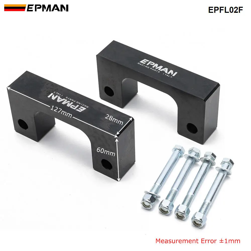 Epman " передний нивелировочный подъемник комплект Chevy Silverado 2007- для GMC Sierra GM 1500 2WD 4WD EPFL02F-AF