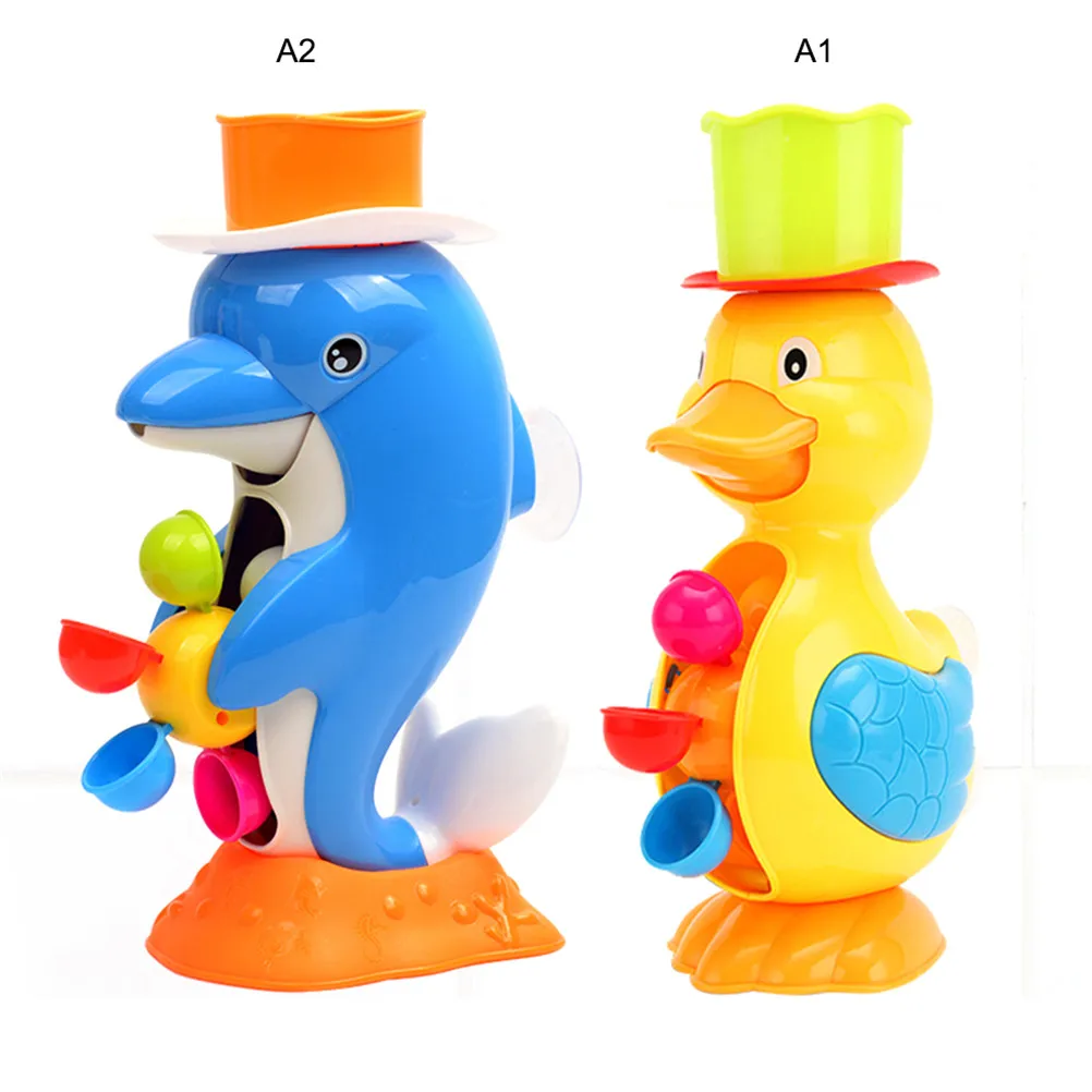 MrY дети Душ Ванна игрушки для детей утка водонагреватель игрушка Дельфин смеситель для малыша Распыление воды Ванная комната игрушки Новый