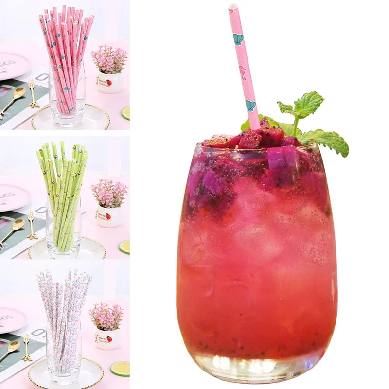 

25 Pcs/set Reusable Silicone Straws Set Extra Long Flexible Straws Bar Accessories With Cleaning Brushes Bag