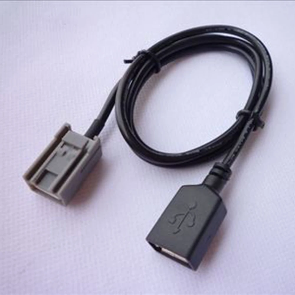 1 шт. 90 см USB гнездовой кабель AUX адаптер порт для 2008 года Honda/Civic/CR V/ Accord/Fit MP3 Дата