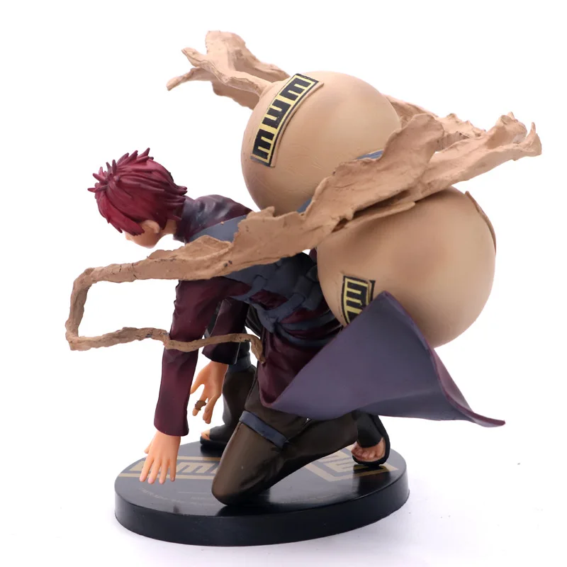 15 см Наруто повязка на голову Sabaku no Gaara фигурку Статуэтка из ПВХ Kazekage положение