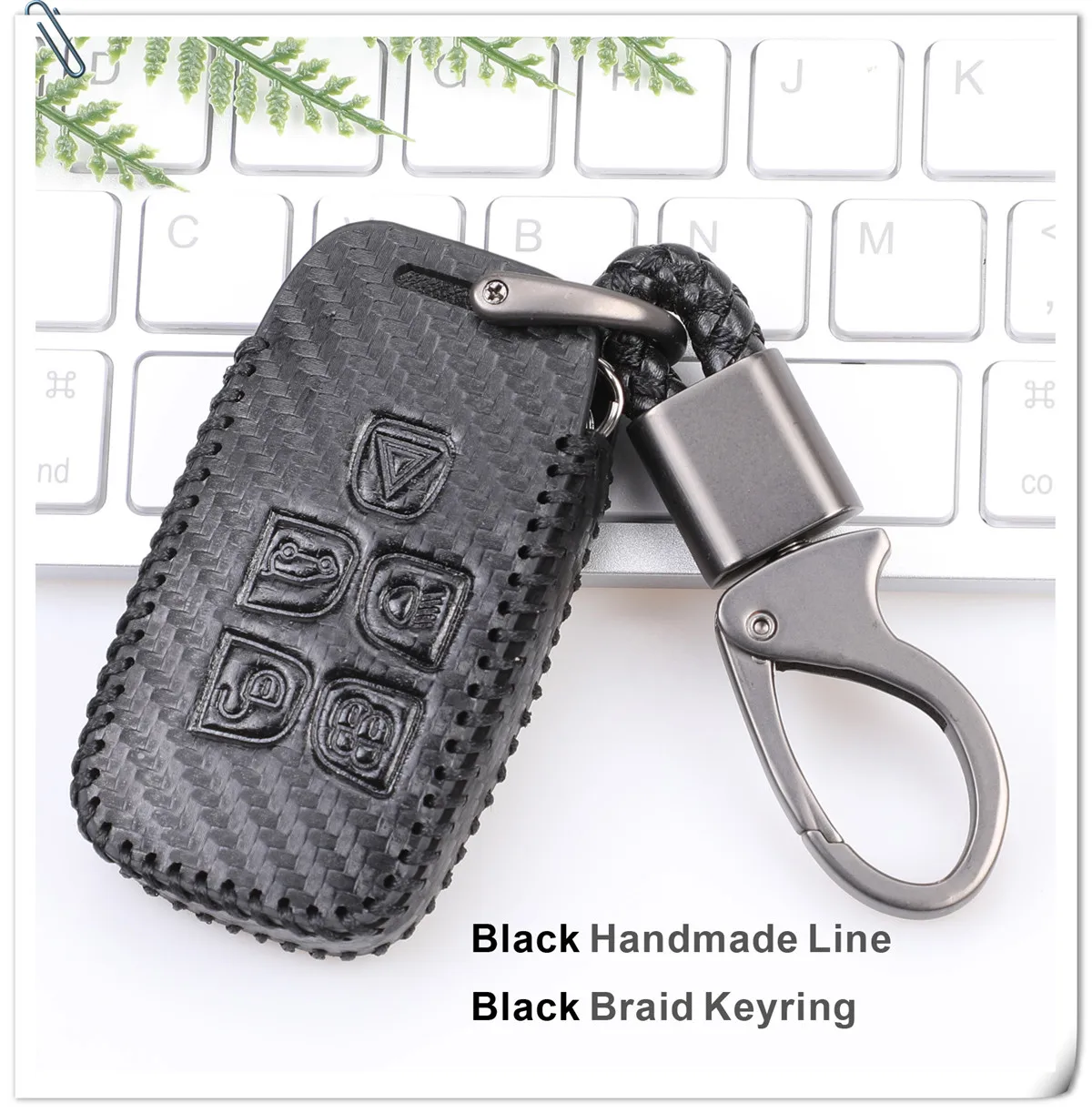 Cover chiave in carbonio per Jaguar XE XJ XJL XF C-X16 chitarra Land Rover A9 Range Rover Sport Evoque Freelander 2 Discovery custodia in pelle 10 Cover chiave in carbonio per Jaguar XE XJ XJL XF C-X16 chitarra Land Rover A9 Range Rover Sport Evoque Freelander 2 Discovery custodia in pelle - HTB1LMIDXy 1gK0jSZFqq6ApaXXaJ