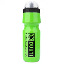 750 ml de calidad Alimentaria LDPE DUUTI Deportes Ciclo Portátil Hervidor Bebida del Agua de Botella de la coctelera taza jarras con Cubierta de Polvo para Carreras de Montaña