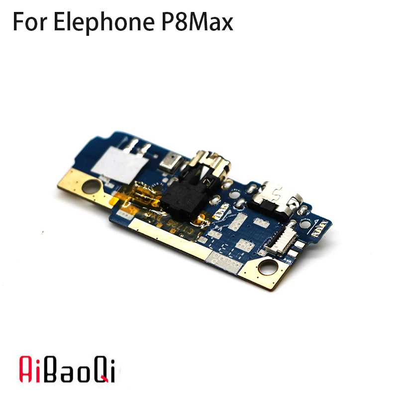 AiBaoQi USB разъем плата зарядки с микрофоном для Elephone P8 Max сотовый телефон