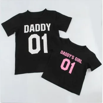 

MERI AMMI Family Matching Outfits Father & Daugther Clothing Tees T-shirt Daddy Girls
