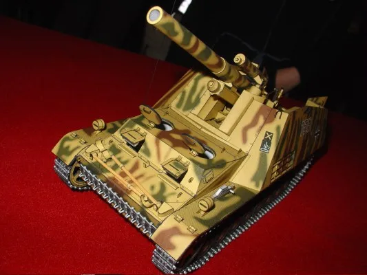 

DIY Paper Model German Self-Propelled Gun Sdkfz 165 ''Hummel'' WW II Boy Gift Papercraft 3D Puzzle