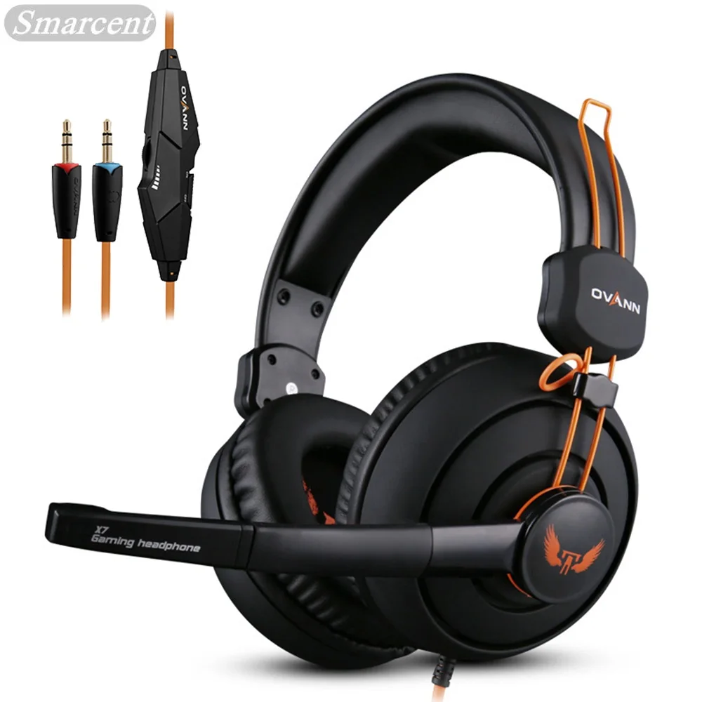 

Gaming Headphone Computer Earphones Headset With Mic Volume Control Gamer Studio Bass Noise Isolating Ovann 3.5mm x7 Headphones