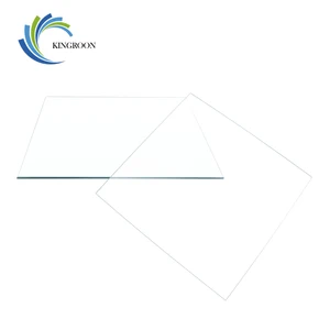 KINGROON MK2 кровать с подогревом из боросиликатного стекла Размер пластины 213 мм * 200 мм * 3 мм детали для 3D-принтеров термозакаленная нагревательная Часть Аксессуары - изображение
