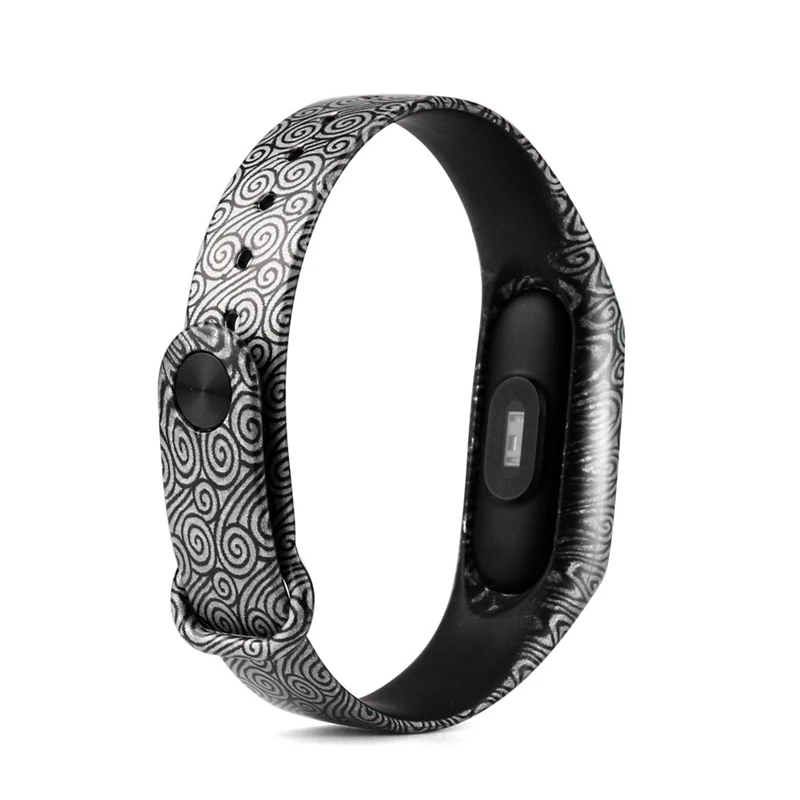 Ouhaobin 1pc Replacement Silica Gel Wristband Band Strap fitness braceletFor Xiaomi Mi Band 2 Bracelet drop ship Feb 24 c3      08