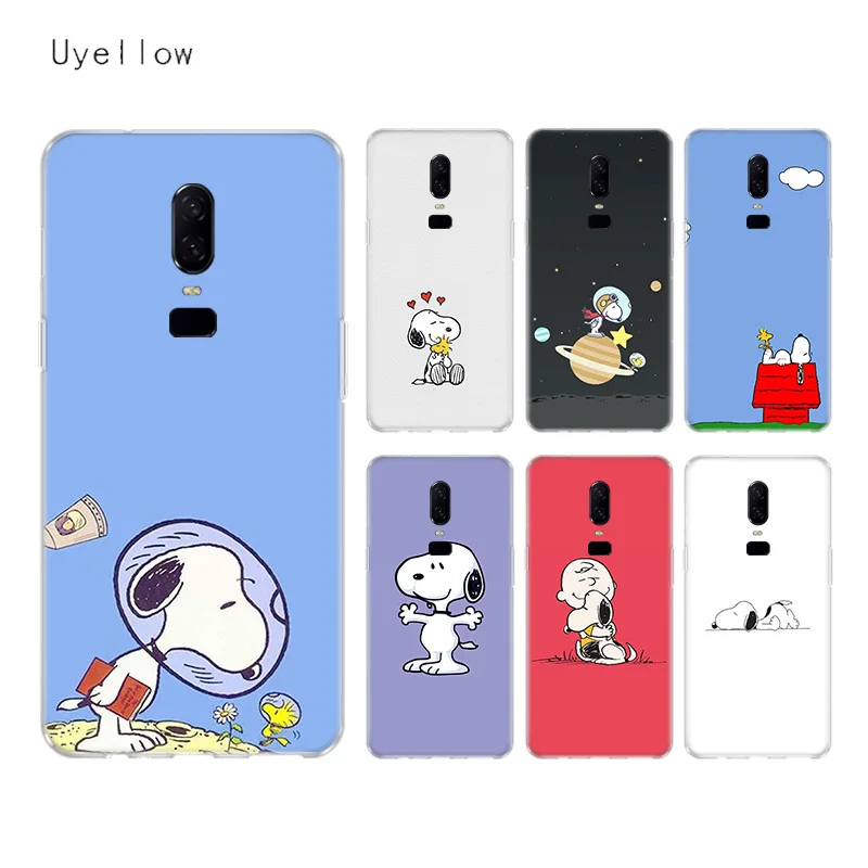 

Uyellow Cartoon Anime Cute Snoopys Phone Case For One Plus 7 Pro 6 6T 5 5T Shell Luxury Soft Fashion Fundas Printed Cover Capa