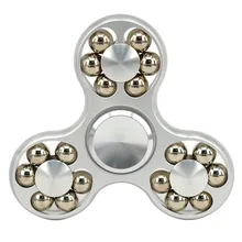 Спинеры антистресс для рук спинер спиннер скиннер Непоседа Spinner Металлический Tri-блесны Непоседа ручной Spinner Tri палец Spinner треугольник игрушка ВДГ фокус СДВГ handspinner игрушка SL357