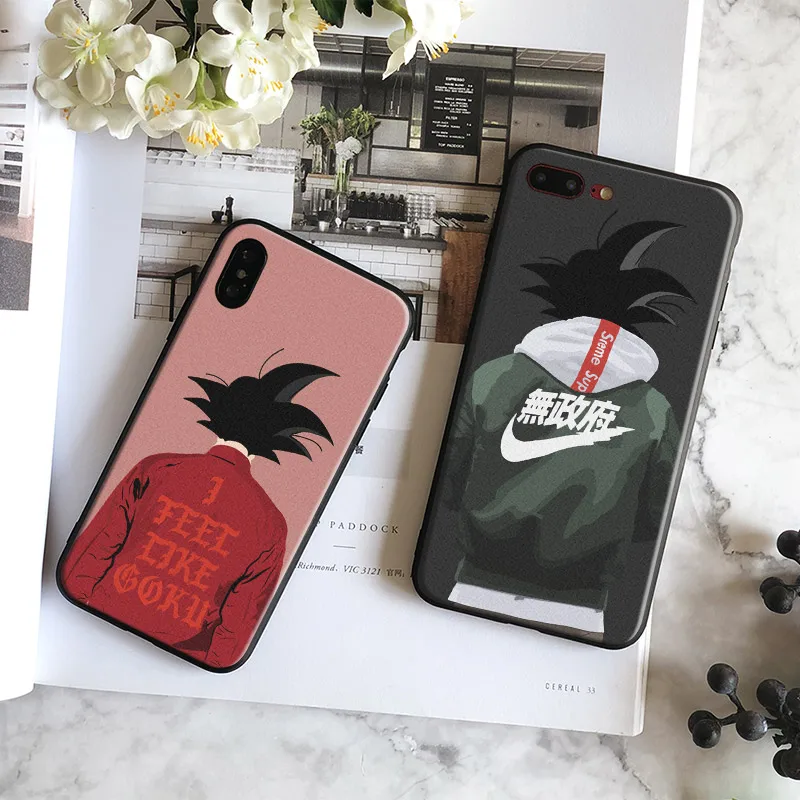 

DRAGON BALL DBZ Fashion Coque Soft Silicone Tpu Mobile cell Phone case Cover Shell bag For Apple iPhone 5 5S SE 6 6S 7 Plus