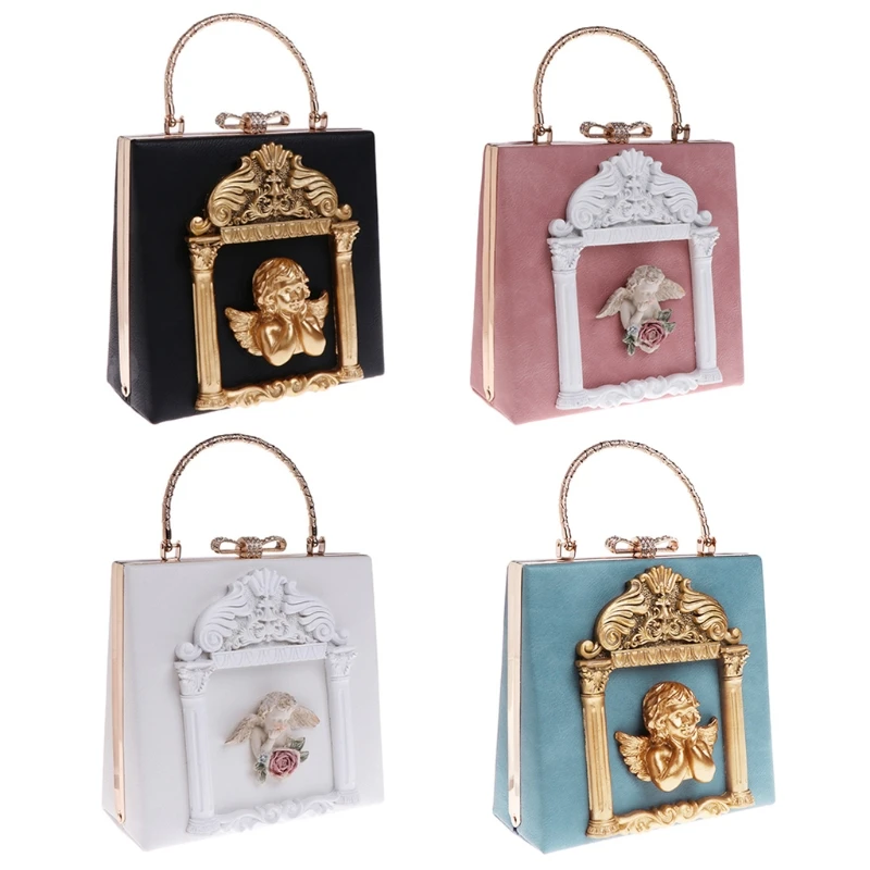 

THINKTHENDO New Lovely Women 3D Luxury Chain Handbags Crossbody Bag Shoulder Evening Bag 2018 Fashion Faux leather Girl Bags
