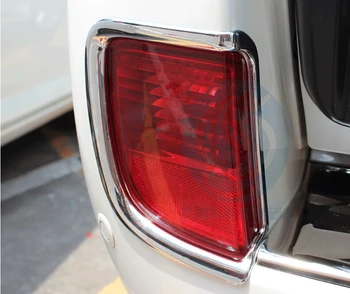 

For Toyota Lander Cruiser 200 LC200 2008 2009 2010 2011 2012 2013 2014 Rear tail fog light lamp cover trim 2pcs Auto decoration