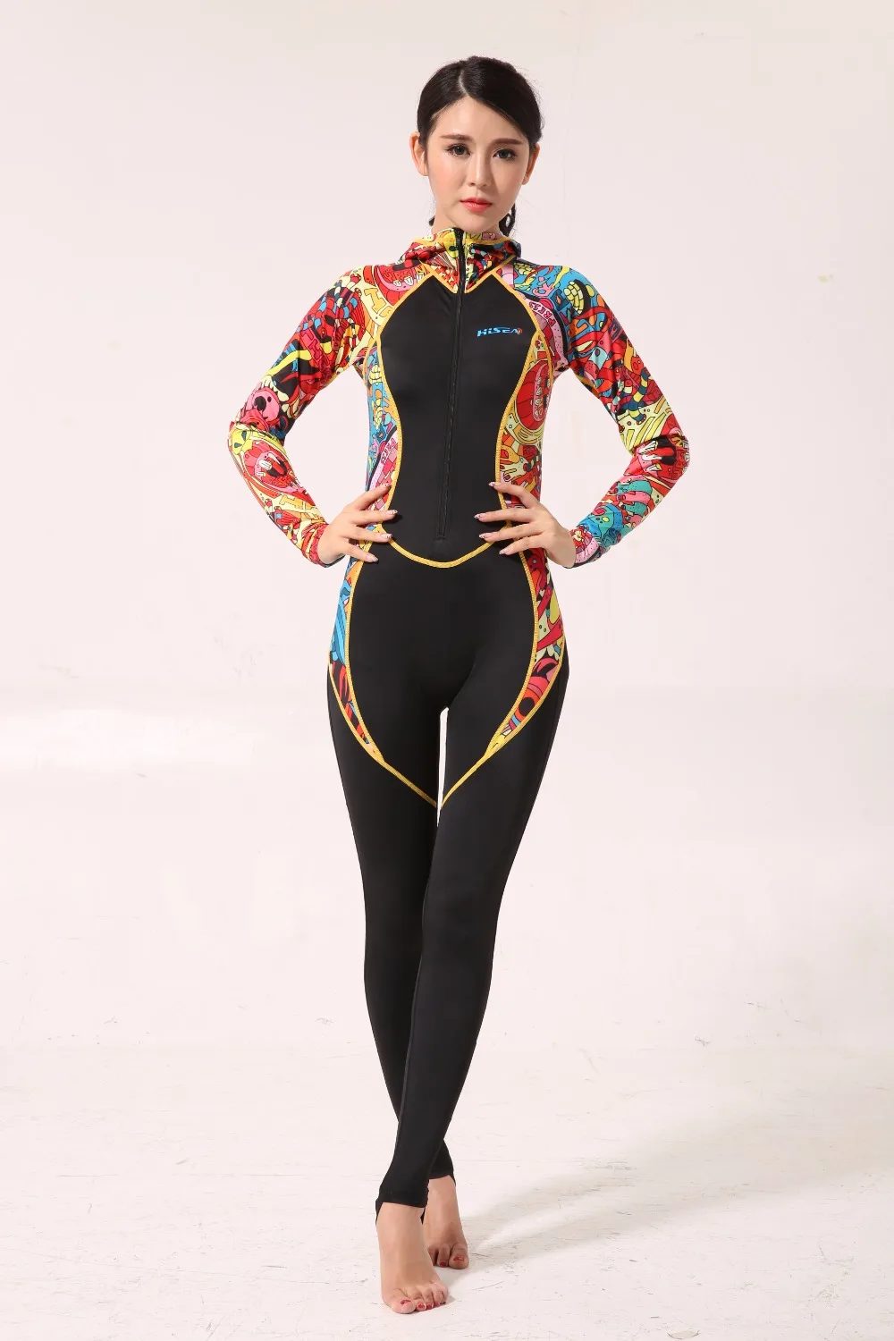 Brand UPF 50+ Lycra Swim stinger suit Dive skin Snorkeling Surf