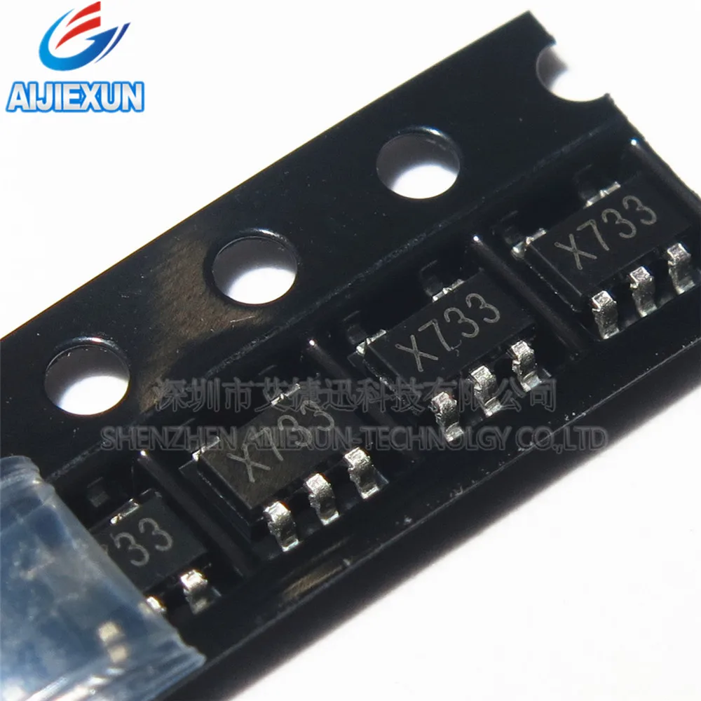 100 шт. SGM2007-3.3XN5 X733 SOT-23-5 SGM2007 низкий уровень мощности 300мА РЧ-линейные регуляторы в