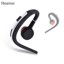 Heaton V4.1 Escritório Sem Fio Bluetooth Fones De Ouvido Bluetooth Música Earbud Fone de Ouvido Fones de Ouvido com Microfone Controle de Voz Frete Grátis