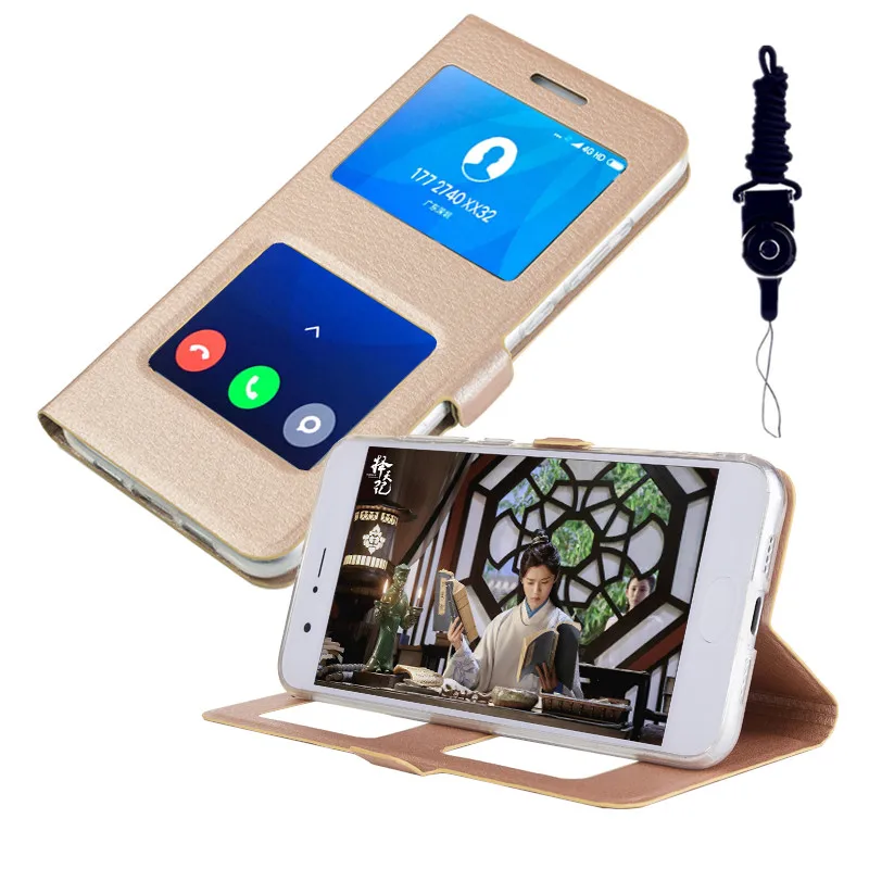 

Xiaomi Redmi 5A Case Redmi 5 Case Redmi 5 Plus View Window PU and Soft TPU Protective Case For Xiaomi Redmi Note 5A Prime rope