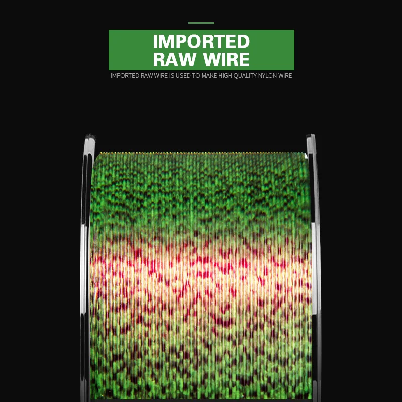 nylon Fishing Line JAPAN Super Strong Imported Raw Wire Main/Tippet Spotted Rope Carbon Fiber | Спорт и развлечения