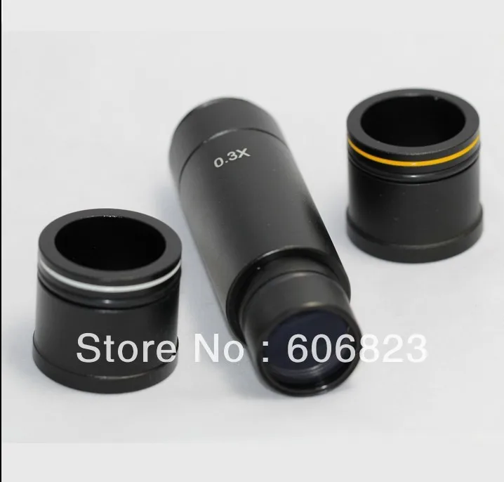 0.5X C Mount Microscope Adapter CCD Camera Eyepiece Lens With 30