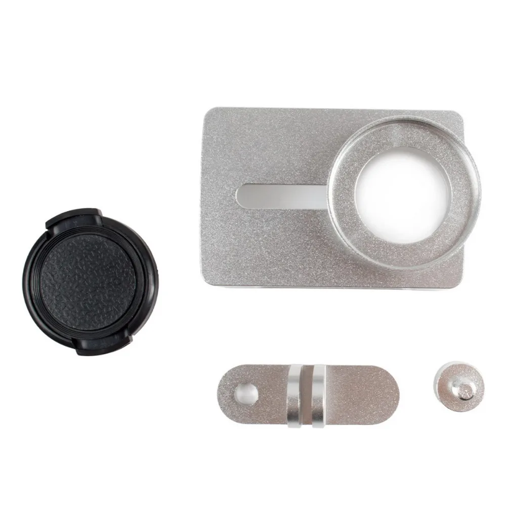 Aluminum Protective Frame Case Lens Cover Cap For Xiaomi Yi 2 II 4K Camera