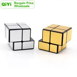 QiYi зеркало 2x2x2 кубик руб MoFangGe XMD 2x2 оптом набор много 16PCS профессиональный Скорость куб головоломки антистресс Непоседа