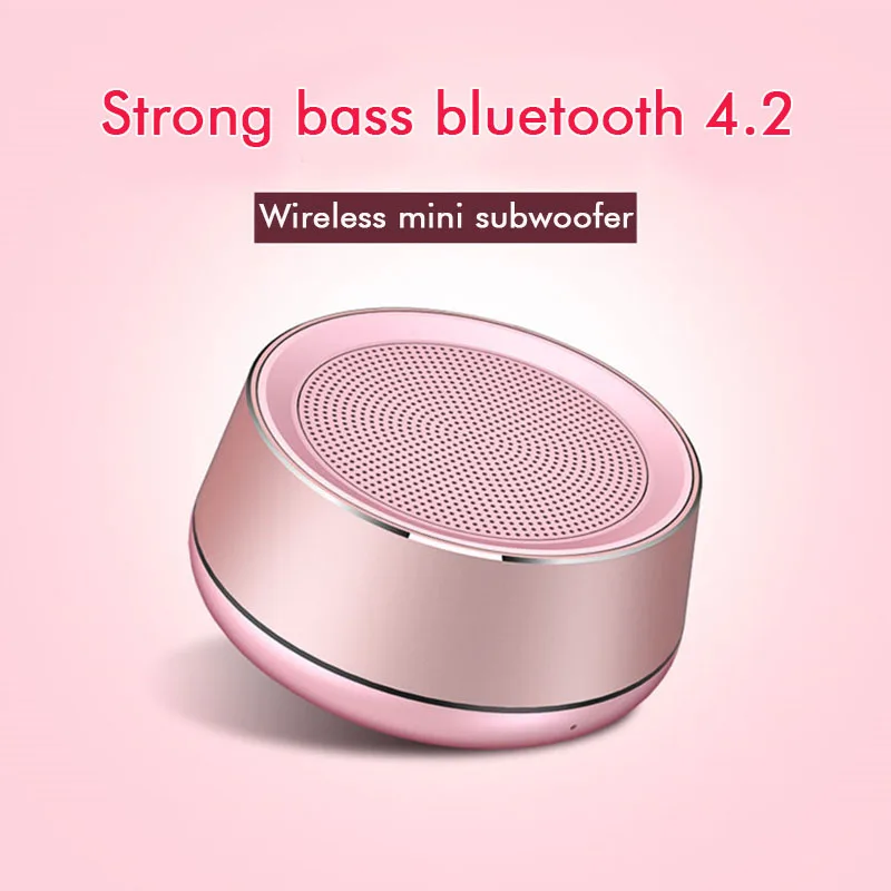 

Mini Wireless Bluetooth Speaker Portable 3W Subwoofer Bluetooth Sound System 3D Stereo Music Surround Speaker for iPhone Android