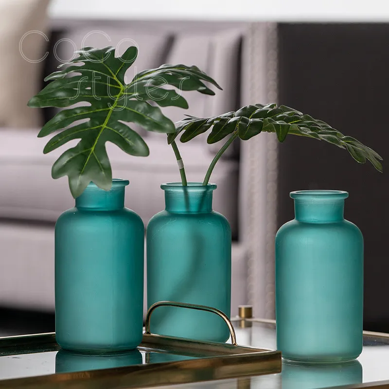 14 ins fashion glass vase      (4)