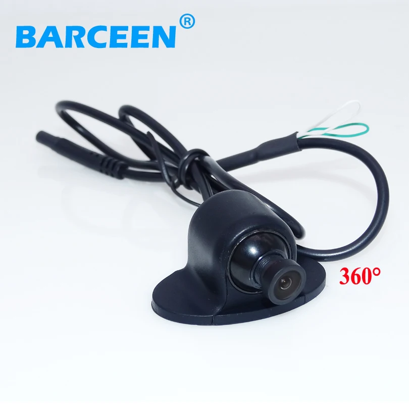 Crazy sale Mini CCD Coms HD Night Vision 360 Degree Car Rear View font b Camera