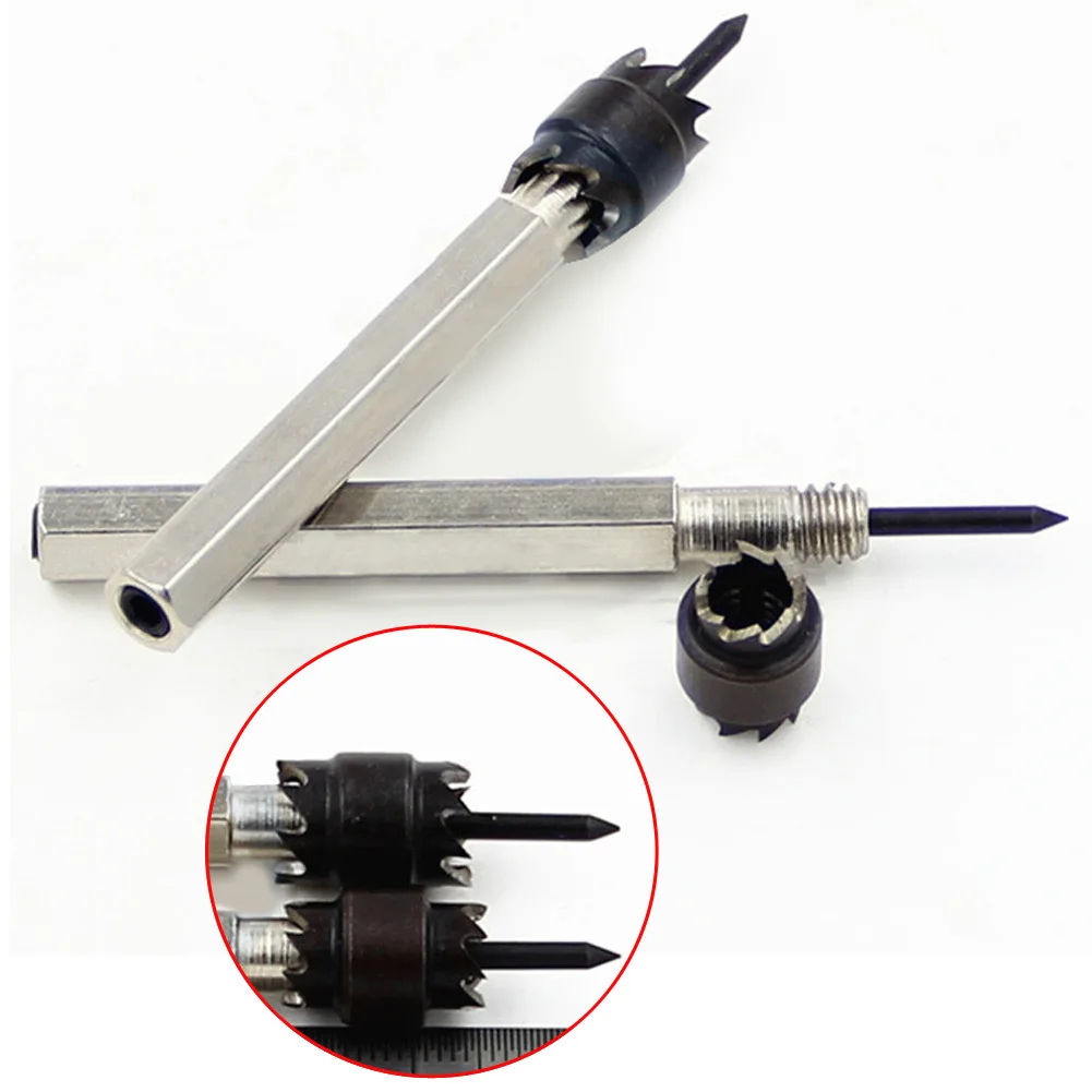 

High Quality 8mm Sawtooth Hex Shank HSS Solder Joint Repair Removal solder joints Drill Bit Tool Tackle 5/16 3/8 5/16 + 3/8
