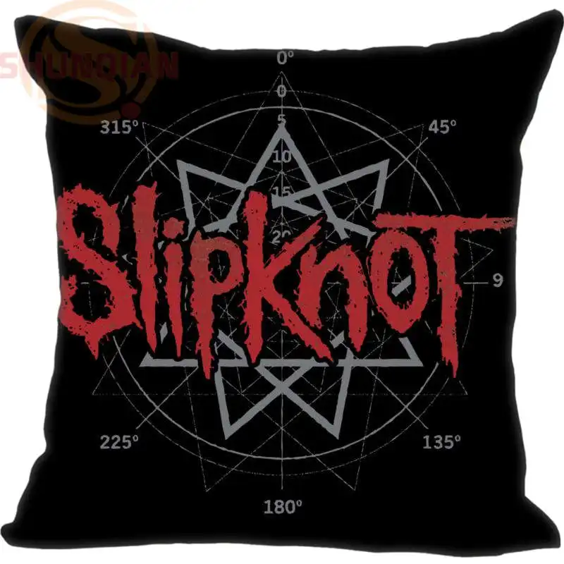 Новое поступление логотип Slipknot#198 декоративная Свадебные наволочки Подушка Чехол ручной Подушка CoverW& 17212