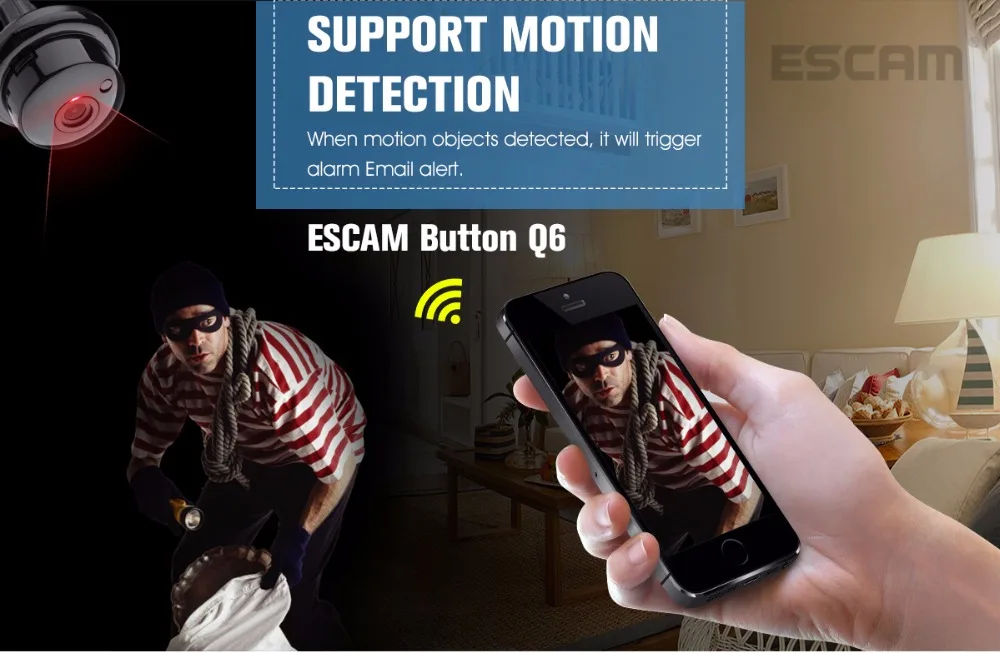 ESCAM 720 P беспроводной wifi детский монитор ИК ночного видения двухсторонний Интерком