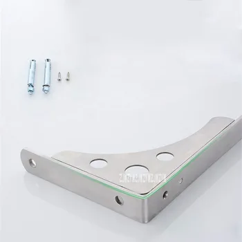 

2PCS/LOT New Arrival BXG20141203 Widen and Thicken Stainless Steel Shelf Support Frame Bulkhead Bracket Tripod Support Bracket