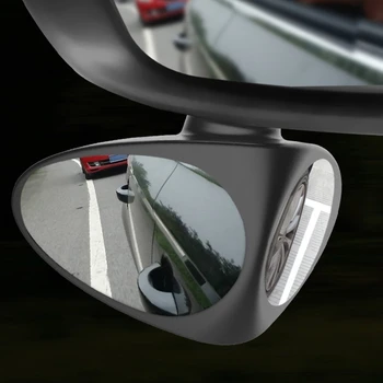 

1 Piece Adjustable Dual Side Car Blind Spot Convex Mirror Automibile Exterior Rear View Parking Mirror Safety Accessories
