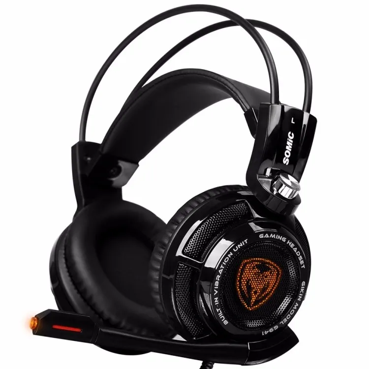 Gaming Headphones Somic G941 USB Game Headset With Microphone 7.1 Surround Sound Effect Vibrating Function For PC Gamer (5)