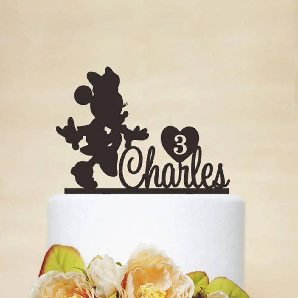 Personalized Birthday Cake Toppers Favor,Custom Name Birthday Cake Topper, Baby Shower Birthday Party Decoration Kids Casamento7
