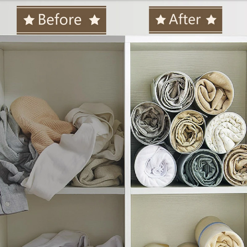 Lazy Dress Roll Folder Magic Clothes Storage Travel Cloths Folding Board Laundry Clothes Rack Magic Sticker Wardrobe Organizer