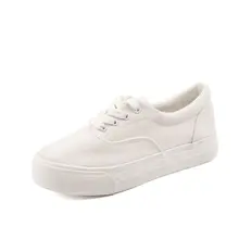 Women Sneakers 2019 New White Canvas Shoes Ladies Sneakers Women Trainers Spring Woman Students Vulcanize Shoes Women Sneakers 2019 New White Canvas Shoes Ladies Sneakers Women Trainers Spring Woman Students Vulcanize Shoes