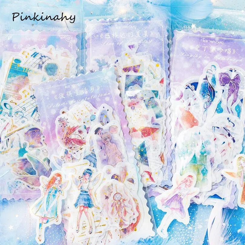 60 шт./лот винтажная Золотая молитвенная наклейка декоративные наклейки DIY