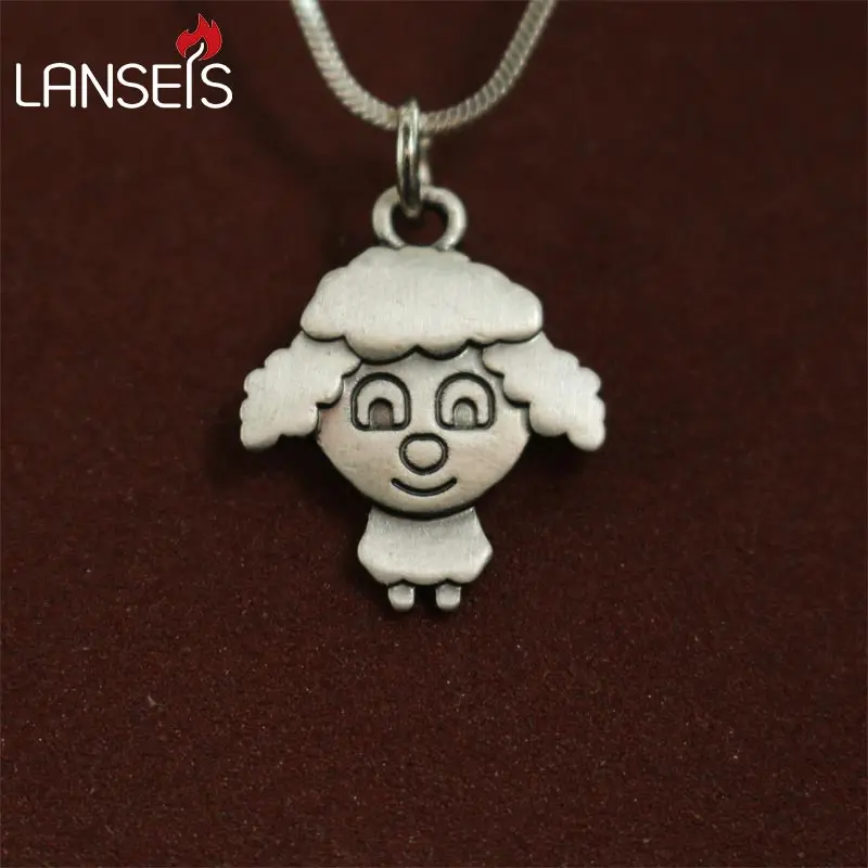 

Lansix 20 шт. оптовая продажа милое мультяшное маленькое женское ожерелье ювелирные изделия с животными простое ожерелье подарок для друга