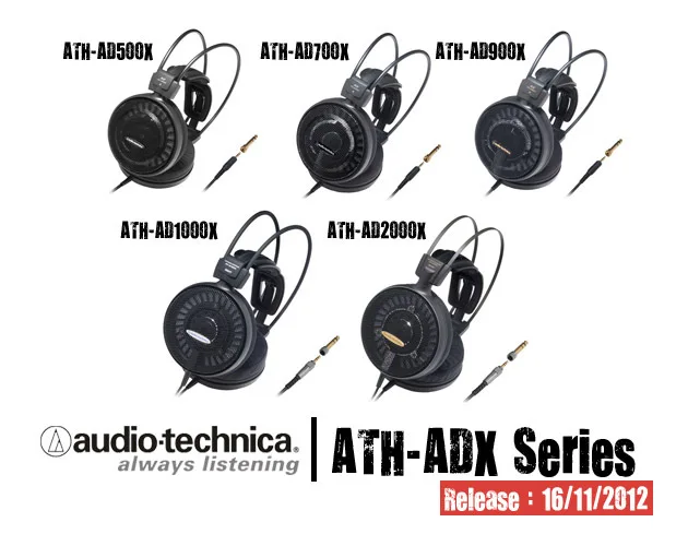 Сменные амбушюры совместимые с Audio Technica ATH A500X A700X A900X A950LP подушечка для