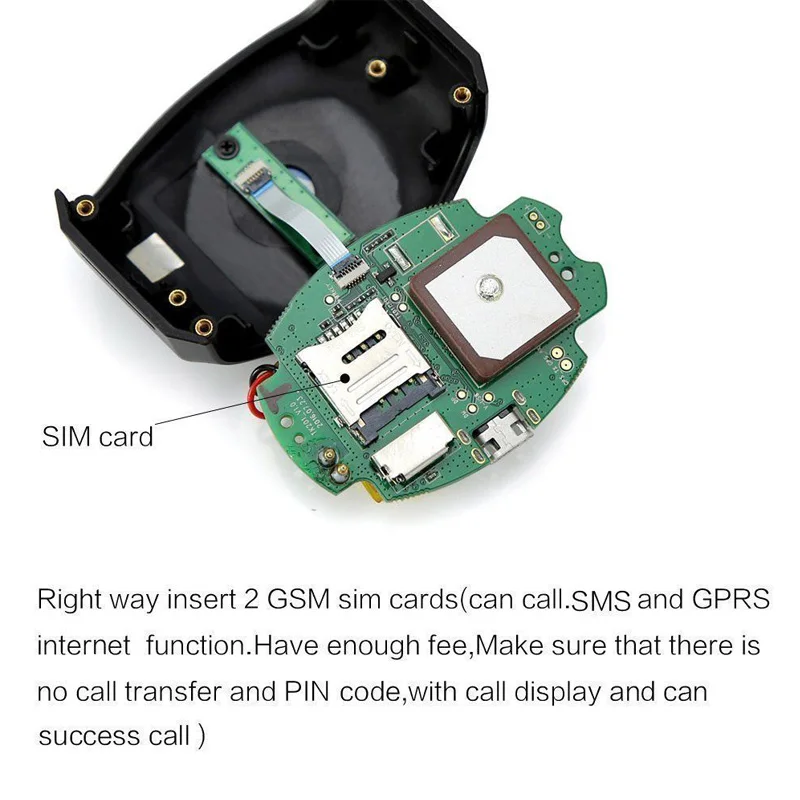 Pet GPS tracking Alarm Key Child Pet Finder Auto Trackers Real-Time GSM/ GPRS/ GPS Tracking Powers Tracking Tool