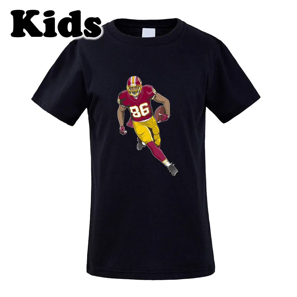 

Children 86 Jordan Reed T-shirt Clothes T Shirt Youth boys girl tshirt for fans gift o-neck tee 0414-27